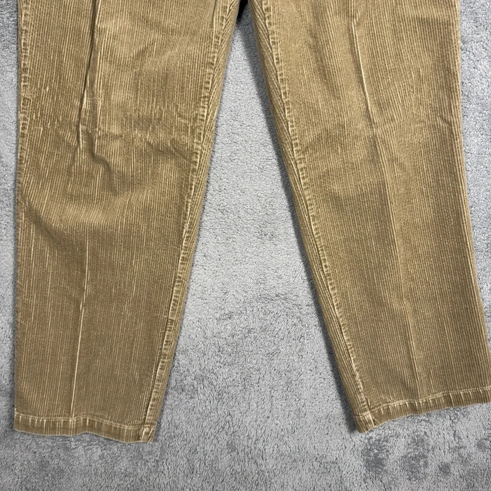 Polo Ralph Lauren Andrew Pants Men 38x32 Corduroy Pleated Vintage Preppy Classic
